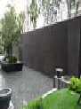 竹北豪宅超長水雕水牆＆極簡風清澈水景